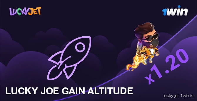 lucky joe gain altitude – Lucky Jet Step 4 - Watch the coefficient increase in the rocket