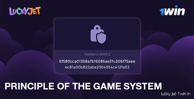 principle of the game system – Lucky Jet Provably Fair algorithm for lucky jet generation